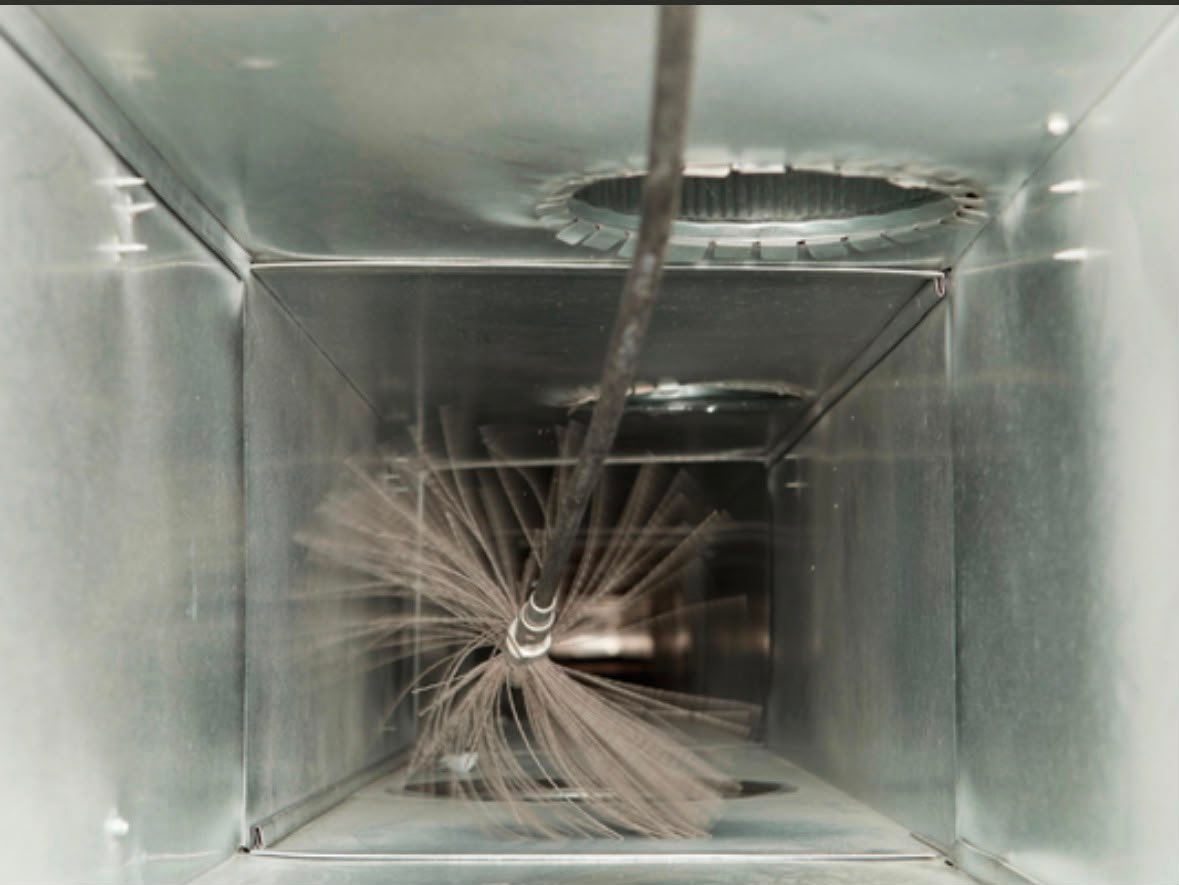 Professional air duct cleaning service