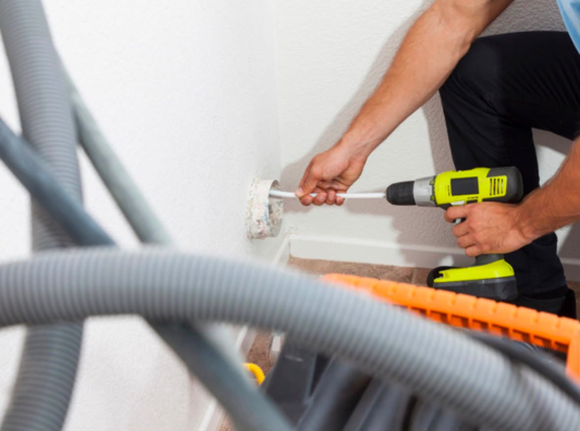 Professional dryer vent cleaning service