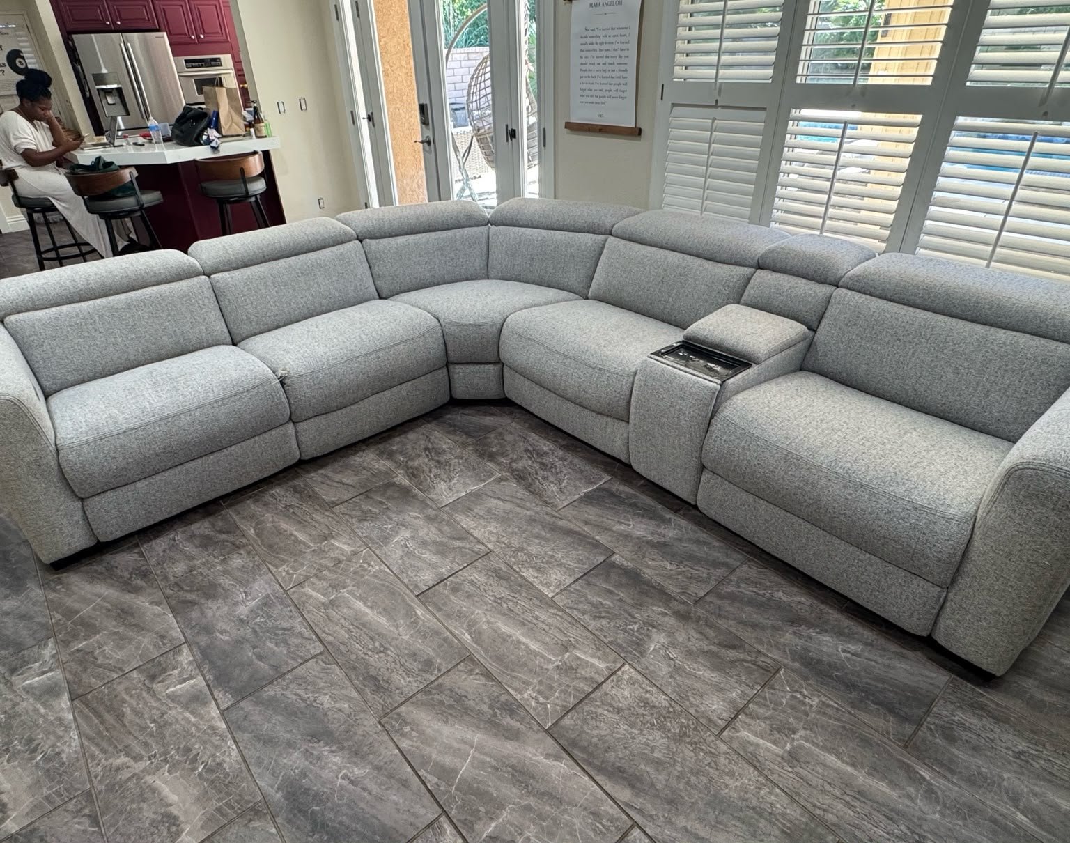 Upholstery cleaning after in Hermosa Beach