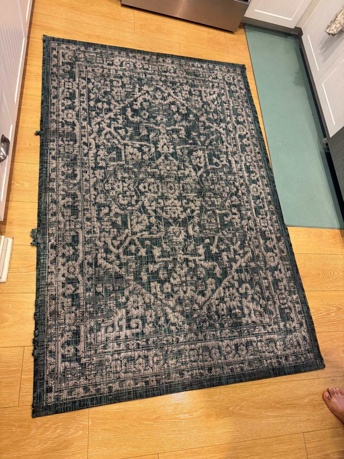 Area rug cleaning after in Santa Monica