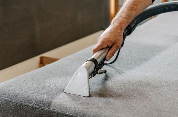 Professional upholstery cleaning service