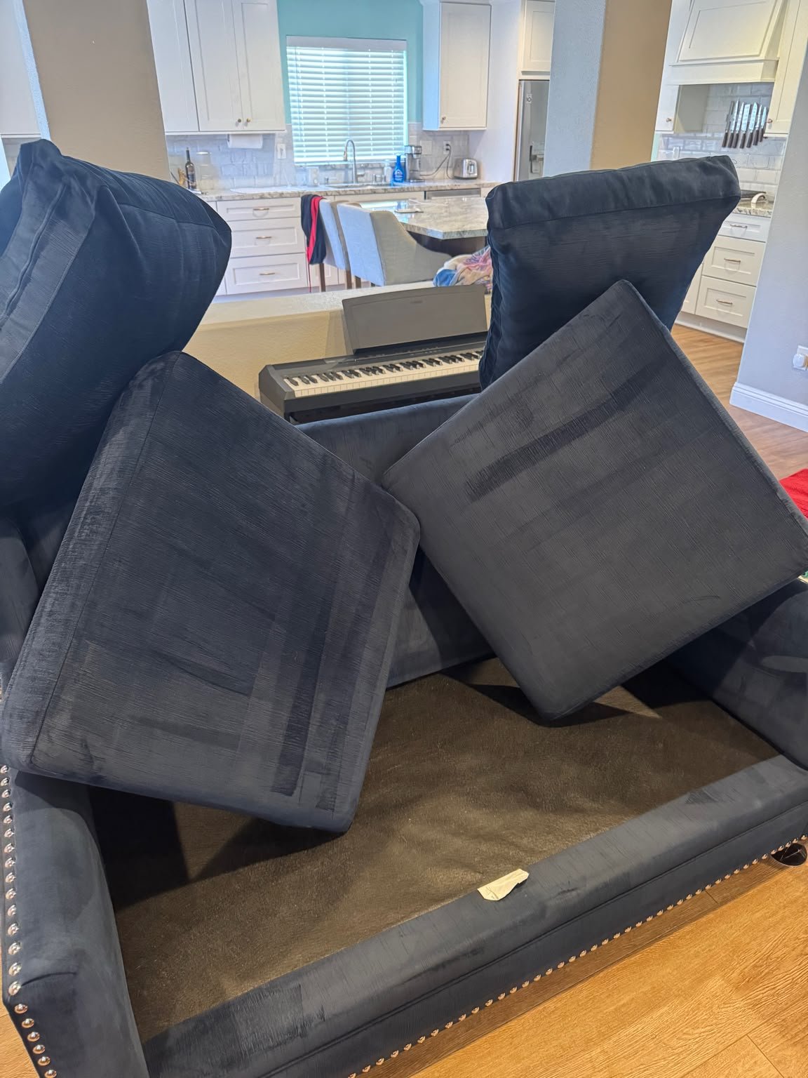Upholstery cleaning after in West Hollywood
